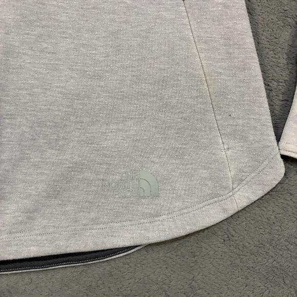 The North Face Wrap Ture Gray Full Zip Hand Pockets Jacket Women's Size Medium - Picture 3 of 9